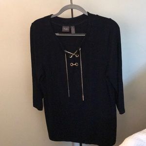 Navy top Travelers Chico’s